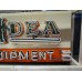 New "New Idea Farm Equipment" Painted Sign with Triple Stroke Neon 72"W x 24"H 